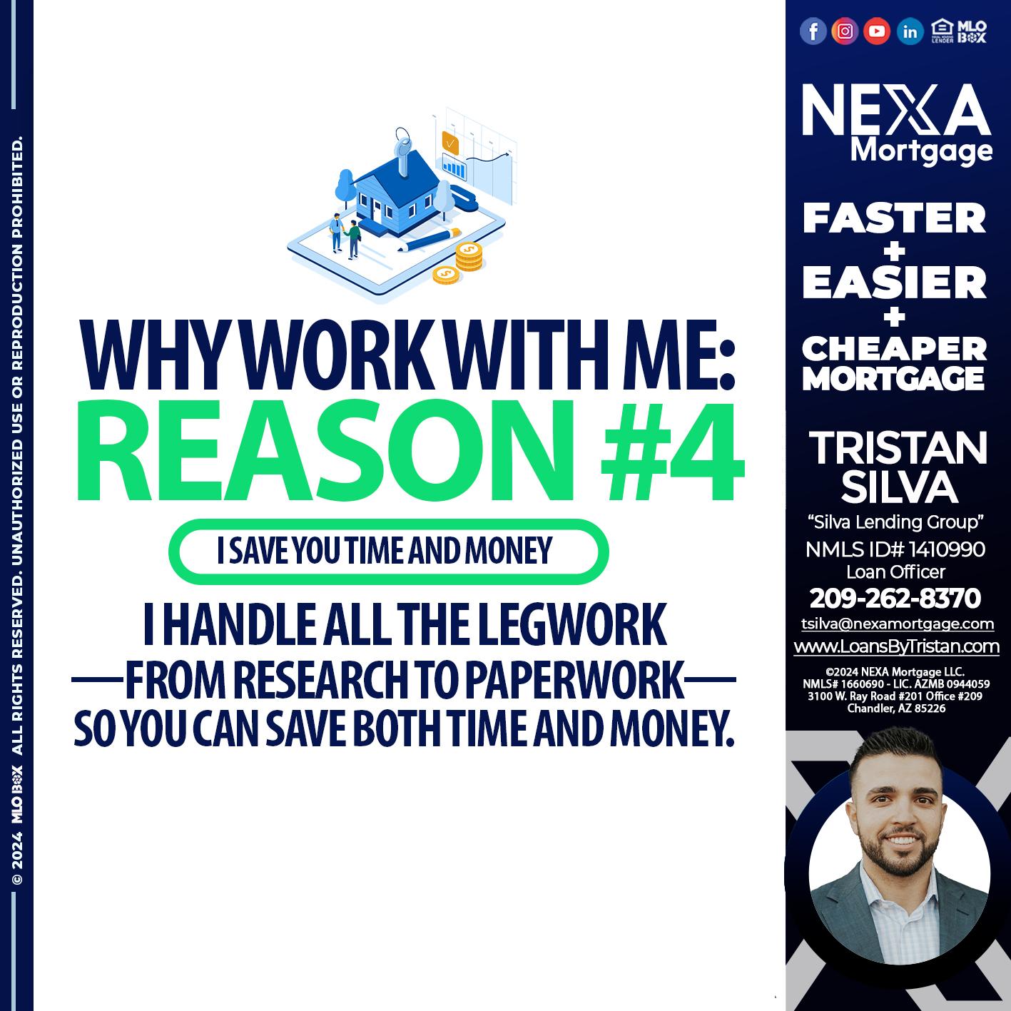 reason 4 - Tristan Silva -Loan Officer