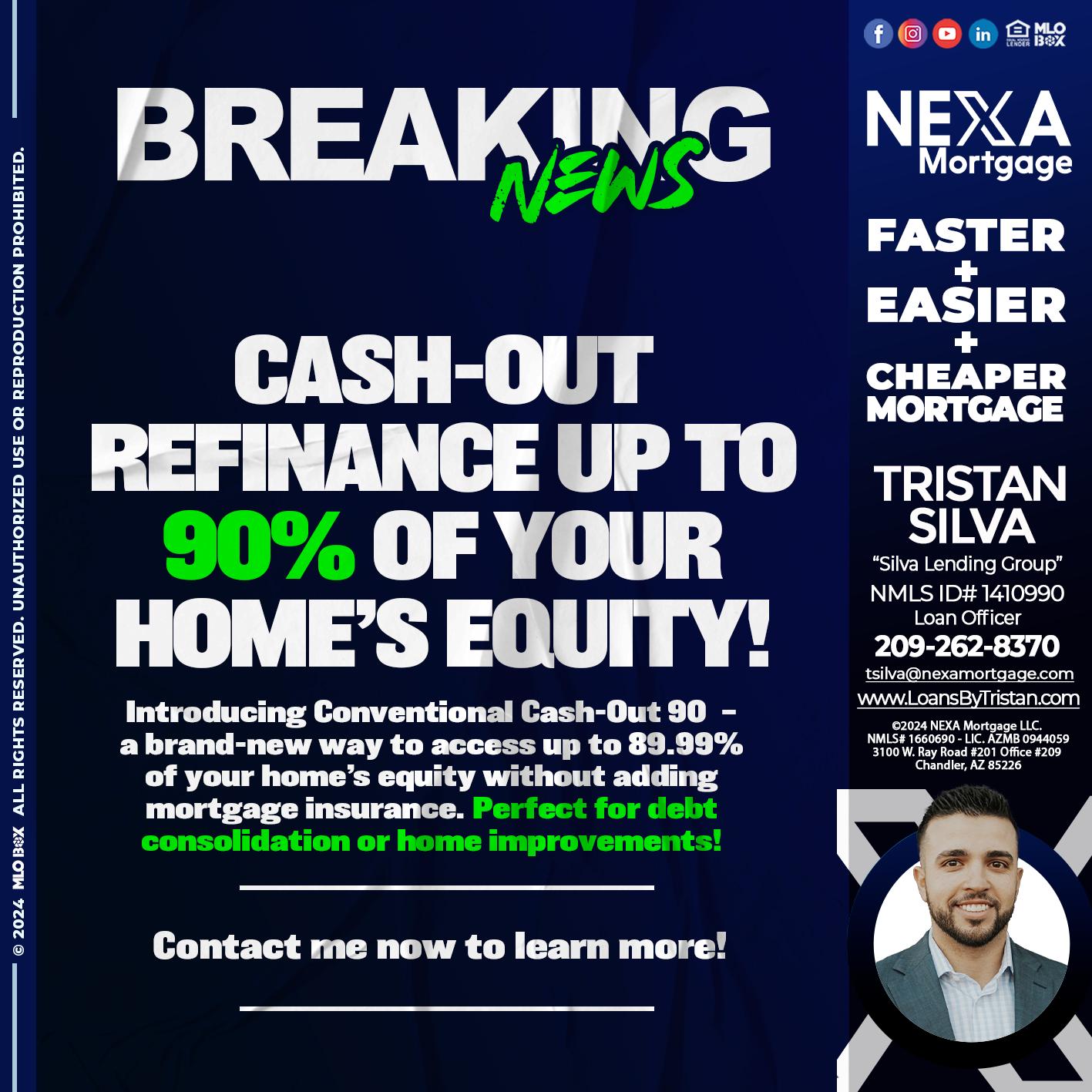 BREAKING NEWS - Tristan Silva -Loan Officer