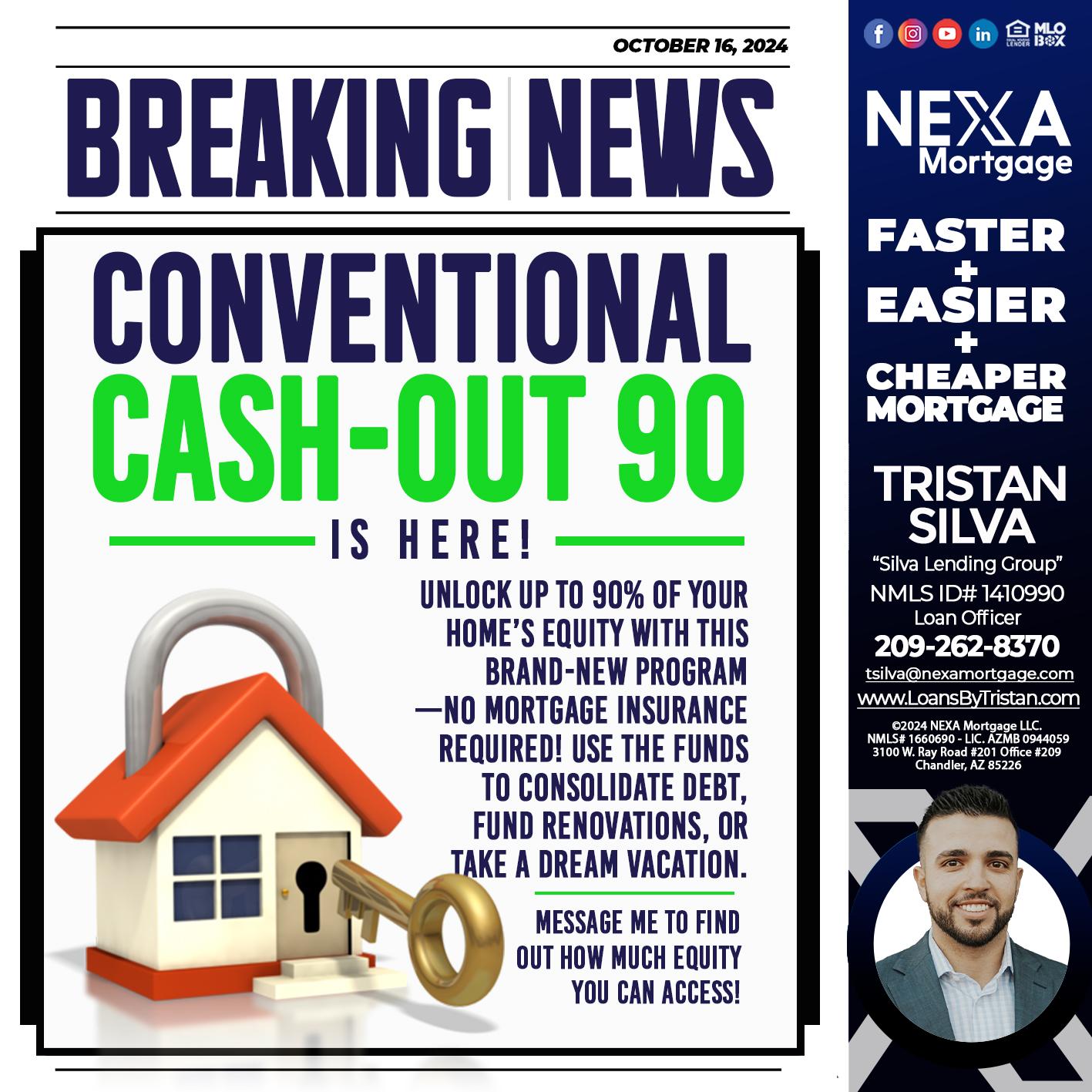 BREAKING NEWS - Tristan Silva -Loan Officer