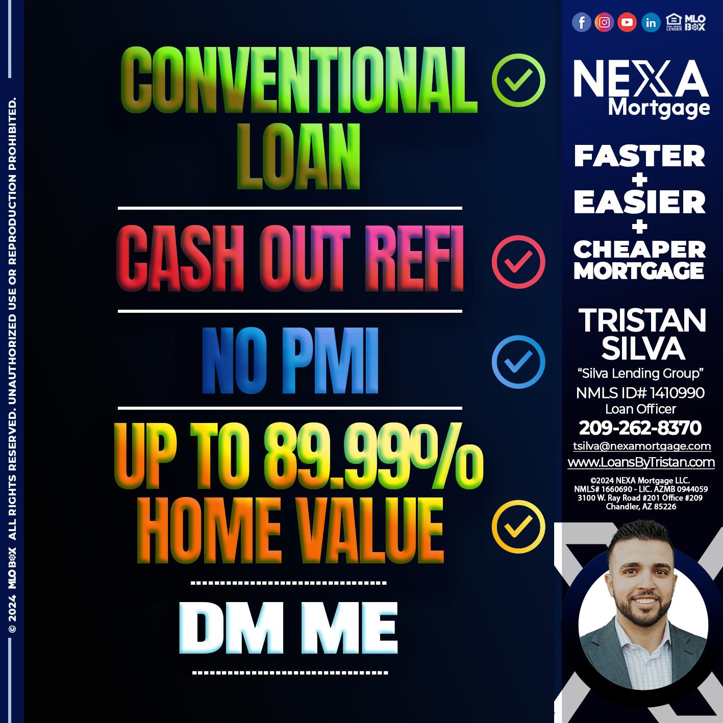 CONVENTIONAL LOAN - Tristan Silva -Loan Officer