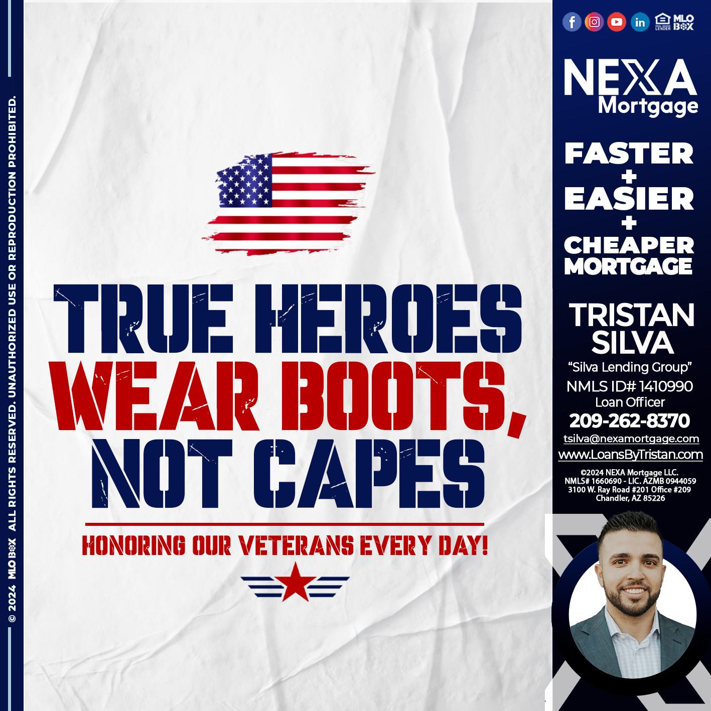 TRUE HEROES - Tristan Silva -Loan Officer